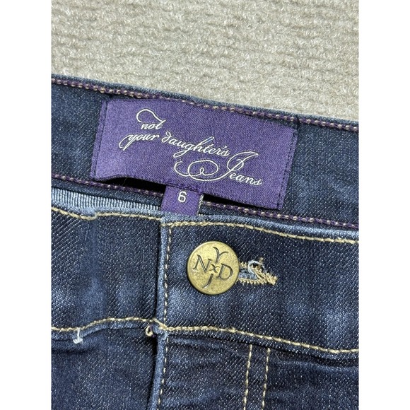 Not Your Daughter's Jeans Jeans Womens 6 Blue Bootcut Lift Tuck Made in USA - Picture 2 of 7